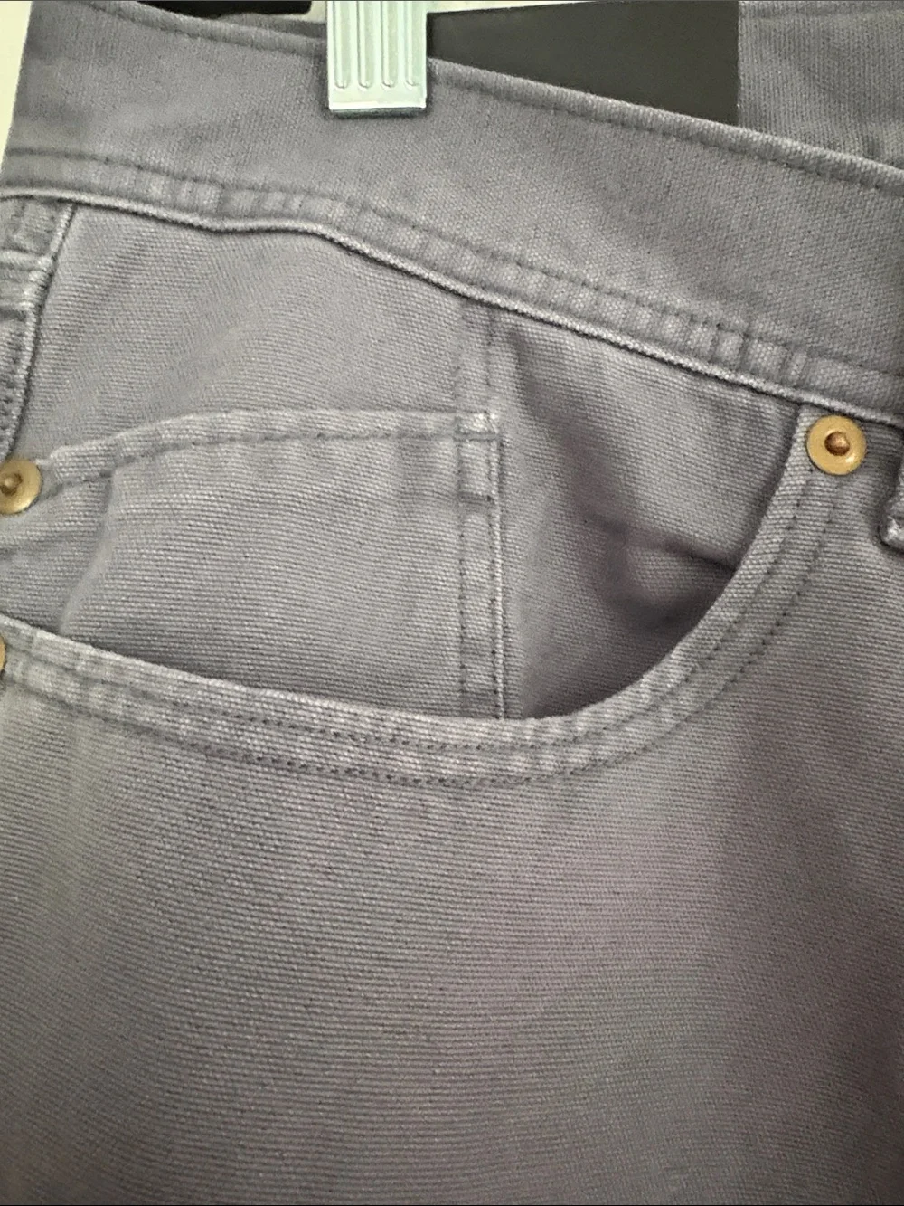 Banana Republic Men's Straight Fit Twill Pants— Light Gray